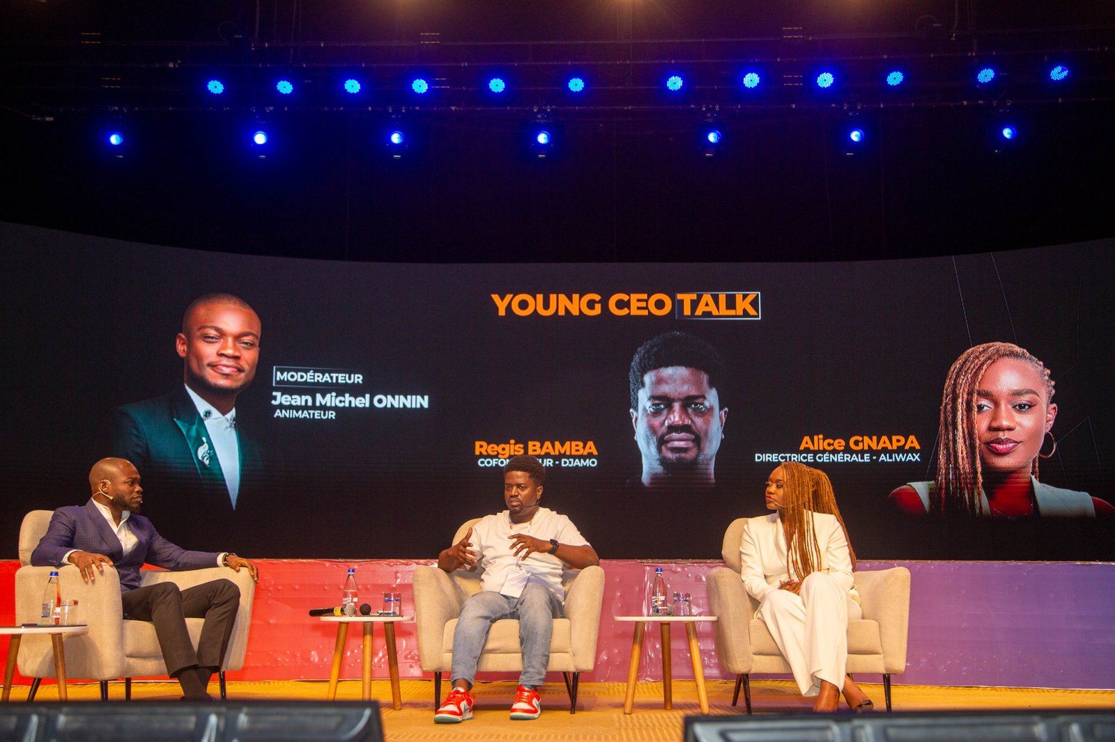 Young CEO Talk sur scène lors d'une édition précédente du SEIP